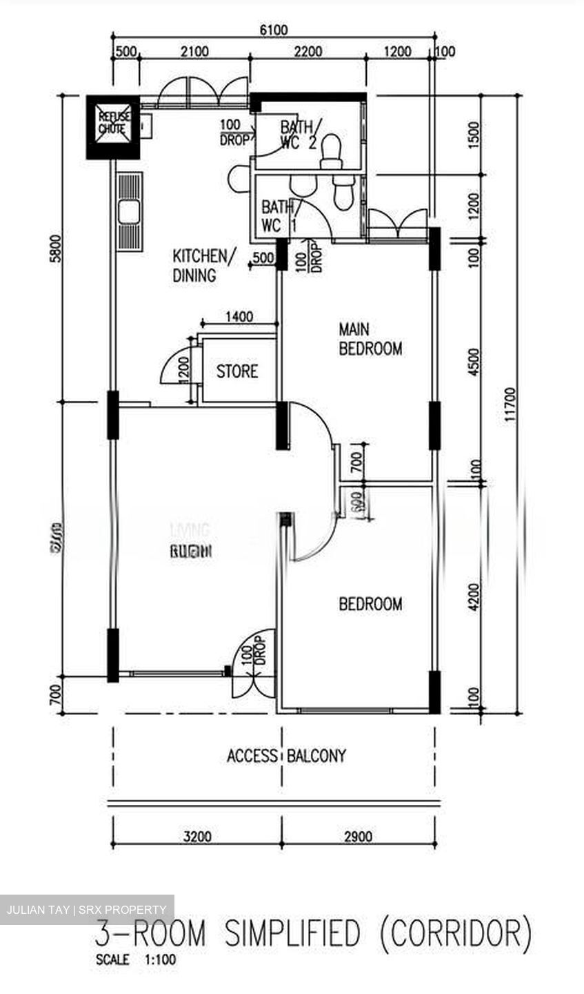 Blk 150 Eunos Spring (Bedok), HDB 3 Rooms #533850911